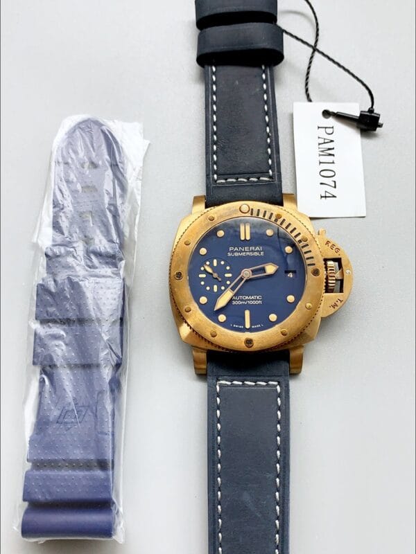 パネライ サブマーシブル PAM01074 ブルーアビッソ エディション ブルーダイヤル 42MM（1:1スーパークローン）