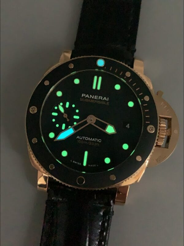 パネライ サブマーシブル PAM974 ローズゴールド ウォッチ 42MM（1:1スーパークローン）