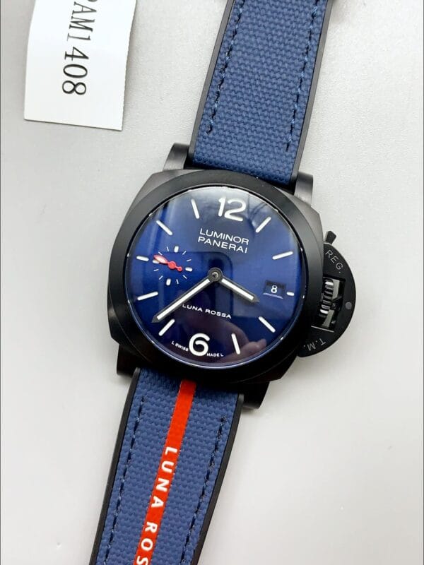パネライ ルミノール マリーナ PAM1408 クアランタ DLCコーティング ルナロッサ 40MM（1:1スーパークローン）