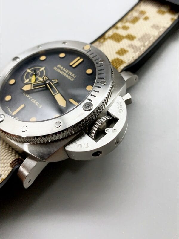 パネライ スーパークローン サブマーシブル PAM1518 ネイビーシールズエディション（1:1スーパークローン）