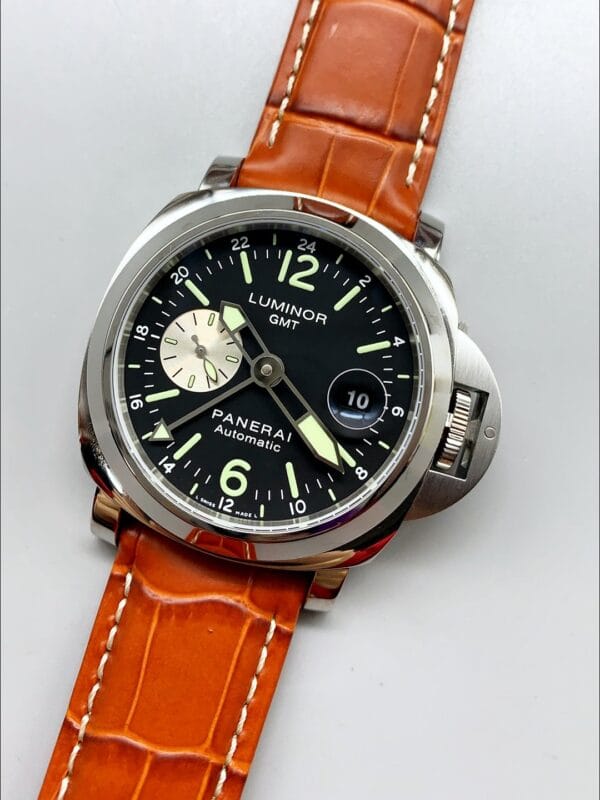 パネライ ルミノール GMT スイス製腕時計 スチール PAM00161（1:1 スーパークローン）