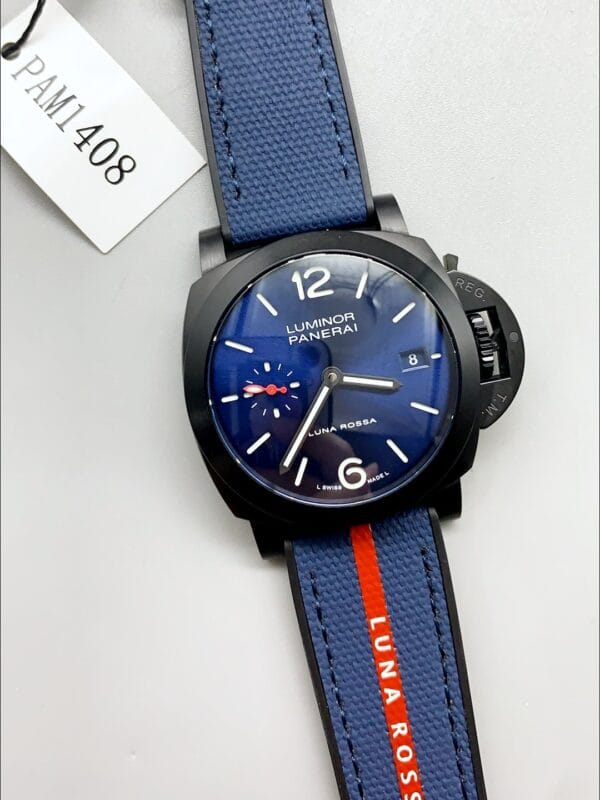 パネライ ルミノール マリーナ PAM1408 クアランタ DLCコーティング ルナロッサ 40MM（1:1スーパークローン）