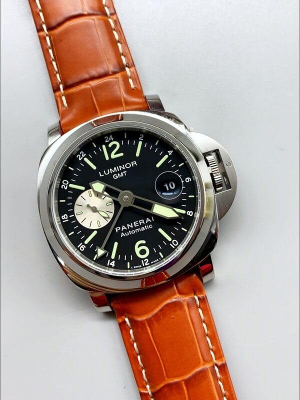 パネライ ルミノール GMT スイス製腕時計 スチール PAM00161（1:1 スーパークローン）