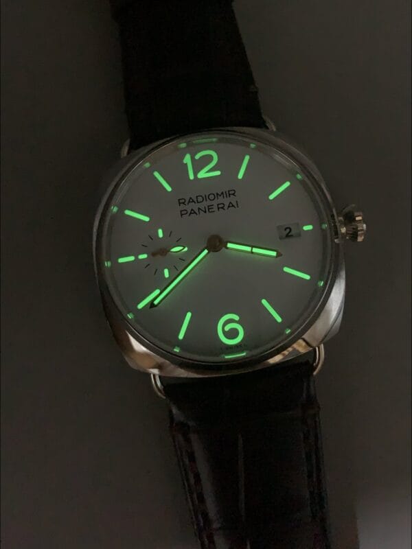 パネライ ラジオミール PAM1292 クアランタ 40MM 904Lスチール ホワイトダイヤル ウォッチ（1:1スーパークローン）