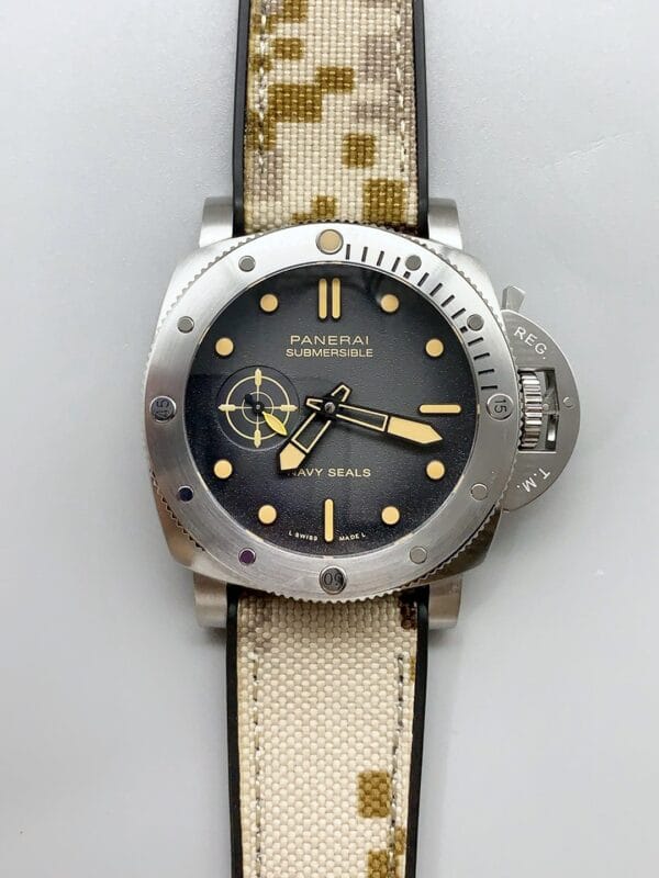 パネライ スーパークローン サブマーシブル PAM1518 ネイビーシールズエディション（1:1スーパークローン）