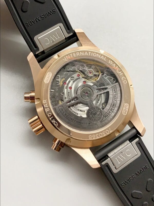 IWC パイロット IW388306 クロノグラフ 41 メルセデスAMG ペトロナスF1 ラバーストラップ ウォッチ（1:1スーパークローン）