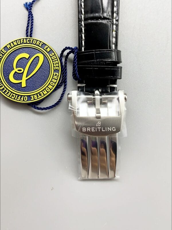 ブライトリング ナビタイマー B01 クロノグラフ 43 ブラックダイヤル – 904Lスチールケース（1:1 スーパークローン）