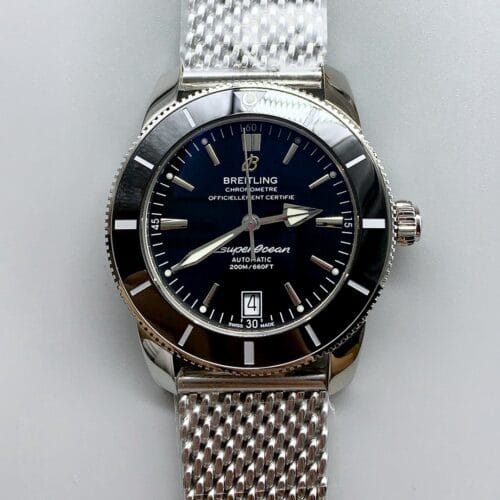 ブライトリング スーパーオーシャン ヘリテージII B20 44mm ブラックダイヤル ウォッチ（1:1スーパークローン）