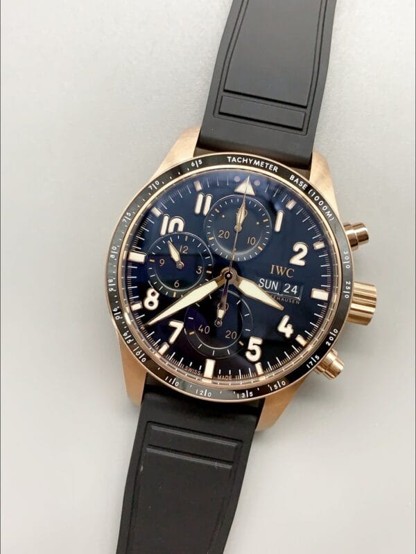 IWC パイロット IW388306 クロノグラフ 41 メルセデスAMG ペトロナスF1 ラバーストラップ ウォッチ（1:1スーパークローン）