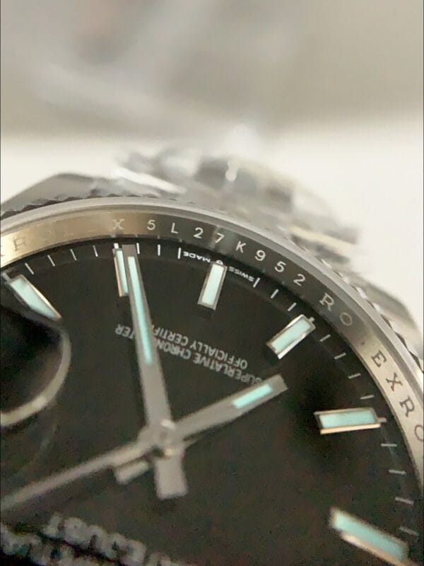 ロレックス デイトジャスト Cal.3235ムーブメント スイス製時計 904Lスチール 41MM – ブラックダイヤル（1:1スーパークローン）