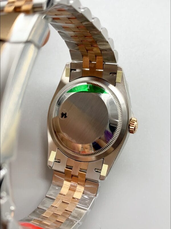 ロレックス デイトジャスト 41MM ツートーン ローズゴールドプレート フルーテッドダイヤル ウォッチ（1:1スーパークローン）