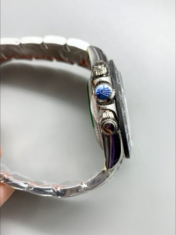 ロレックス デイトナ Artisans De Geneve ステンレススチールウォッチ ブラックカーボンベゼルウォッチ（1:1スーパークローン）