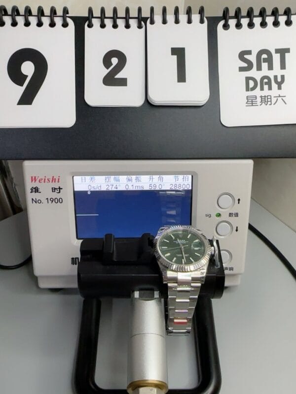 ロレックス デイトジャスト Cal.3235ムーブメント 904Lスチール 41MM – グリーンフルーテッドモチーフダイヤル（1:1スーパークローン）