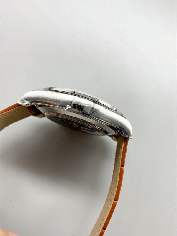 ロレックス デイトナ ホワイトダイヤル ブラウンレザーストラップ クロノグラフ 1:1スーパークローン