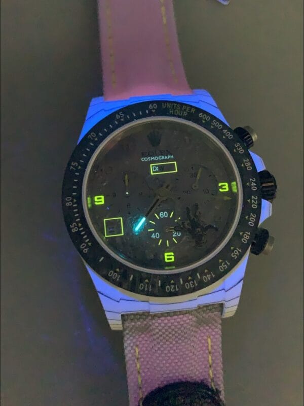 ロレックス コスモグラフ デイトナ DiW Space Mission カーボンファイバーウォッチ Cal.4130ムーブメント（1:1スーパークローン）