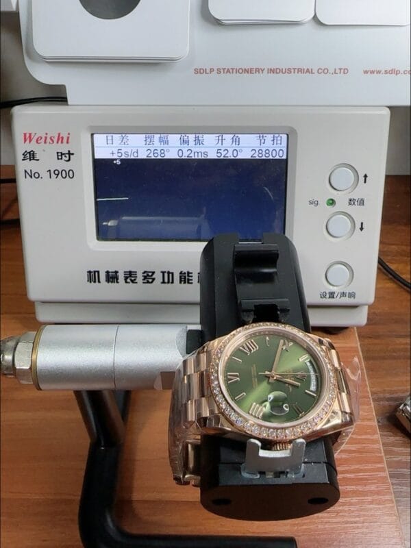 ロレックス デイデイト プレジデンシャル 18Kローズゴールド 40MM – オリーブグリーンダイヤル（1:1スーパークローン）