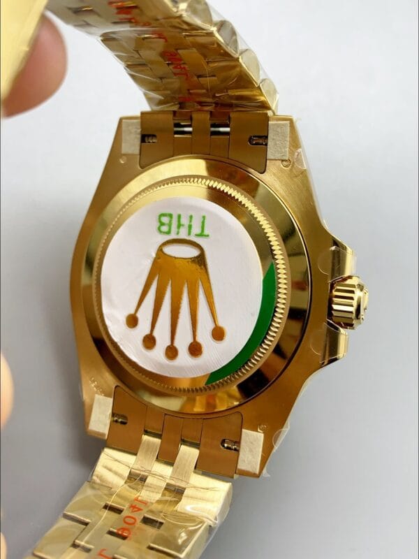 ロレックス GMTマスターII タイガーアイダイヤル ゴールド＆スチールブレスレット（1:1スーパークローン）