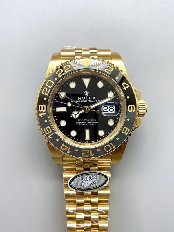 ロレックス GMTマスターII M126718GRNR Cal.3285ムーブメント – 904Lスチールウォッチ（1:1スーパークローン）