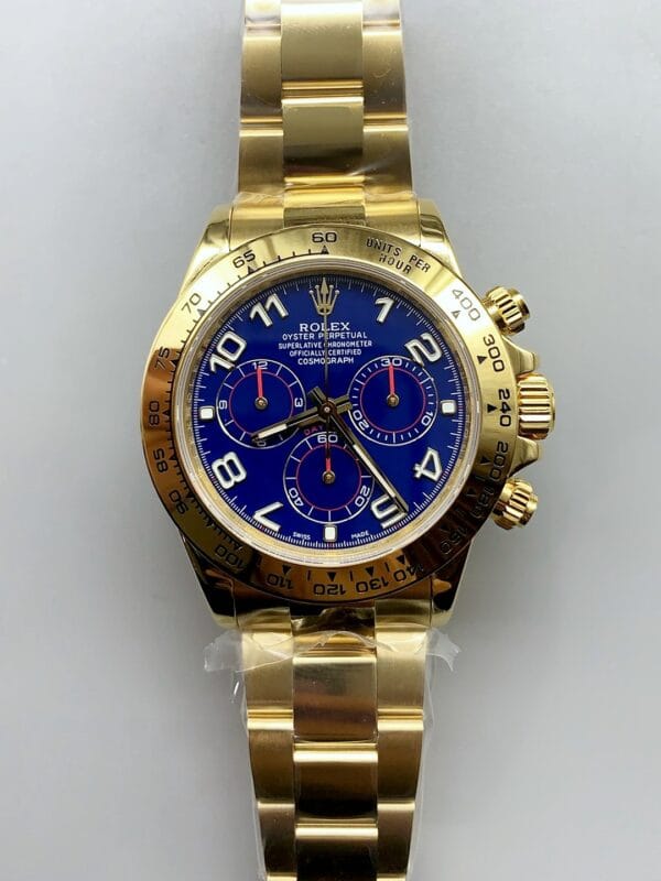 ロレックス コスモグラフ デイトナ 116508 イエローゴールド オリジナル Cal.4130 ムーブメント（1:1スーパークローン）