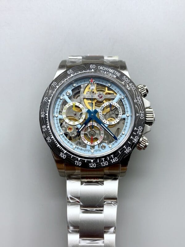ロレックス デイトナ Artisans De Geneve ステンレススチールウォッチ ブラックカーボンベゼルウォッチ（1:1スーパークローン）