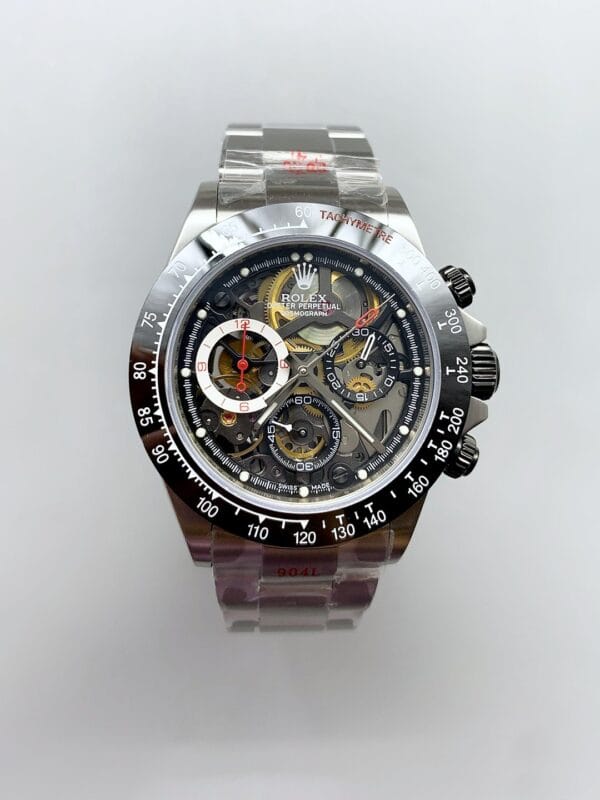 ロレックス デイトナ Artisans De Geneve ステンレススチールウォッチ ブラックセラミックベゼルウォッチ（1:1スーパークローン）