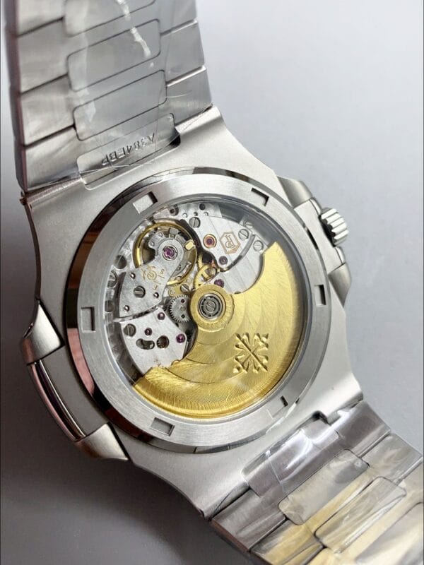 パテック・フィリップ ノーチラス ステンレススチール ブラックダイヤル ダイヤモンドベゼル 1:1スーパークローン