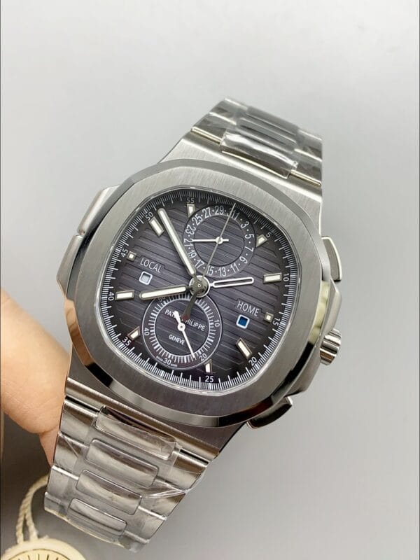 パテックフィリップ ノーチラス 5990/1A 904Lスチールケース ブルーダイヤル（1:1スーパークローン）