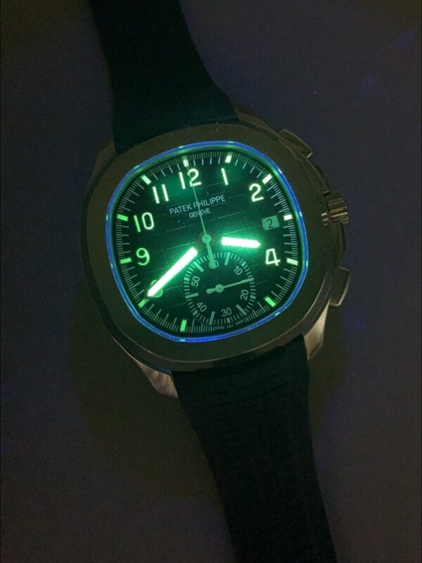 パテックフィリップ アクアノート 5968 クロノグラフ スチールケース ブルーダイヤル（1:1スーパークローン）