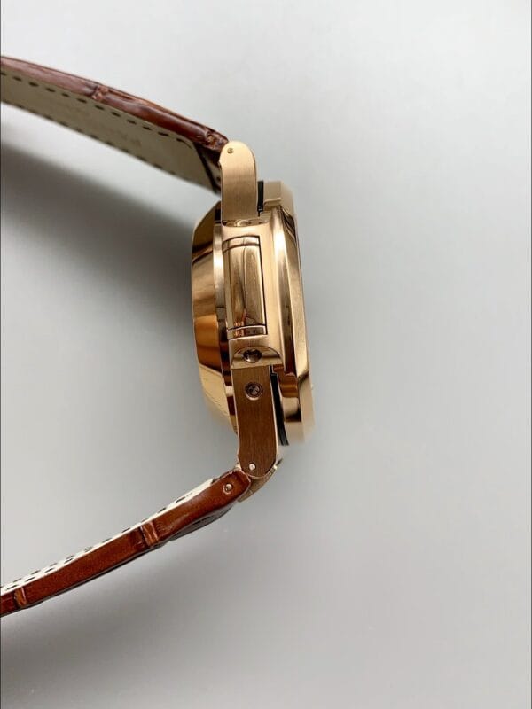 パテックフィリップ ノーチラス 5980/R クロノグラフ ローズゴールド 904Lスチールケース ブラウンダイヤル（1:1スーパークローン）