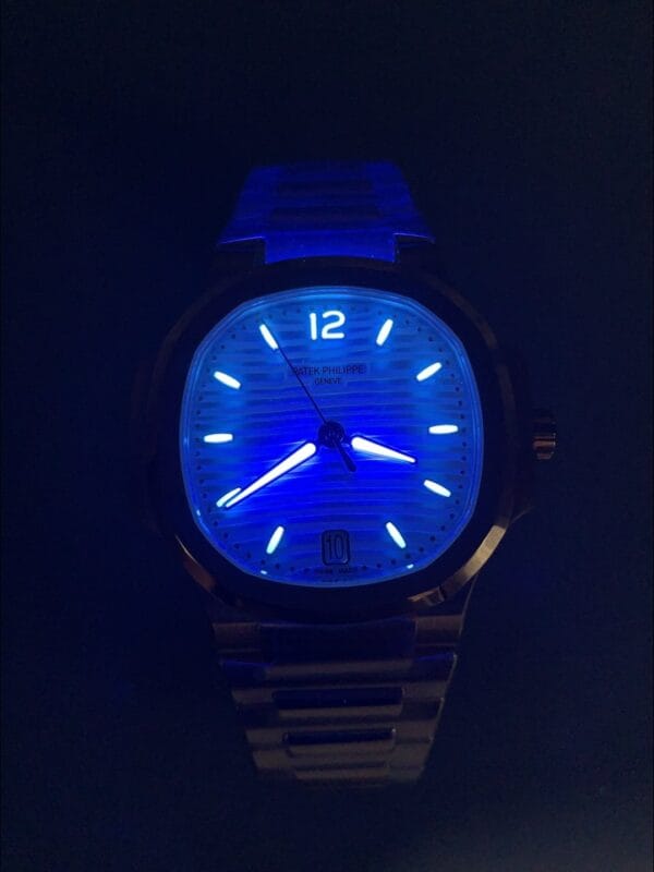 パテックフィリップ ノーチラス 7118R 35MM 1:1 ローズゴールド ホワイトダイヤル（1:1 スーパークローン）