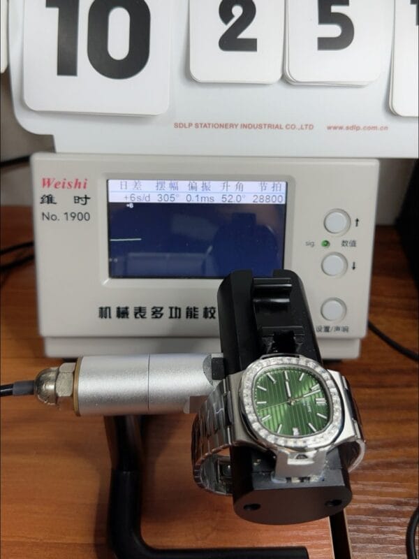 パテック フィリップ ノーチラス 5711 904Lスチール 2023年アップデート ミラー仕上げ – グリーンダイヤル（1:1スーパークローン）