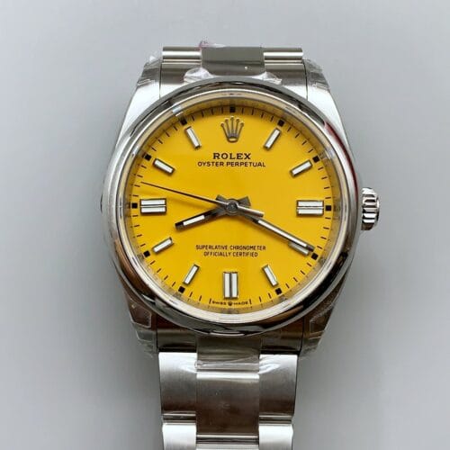 ロレックス オイスターパーペチュアル41 ティファニーブルーダイヤル Ref.124300