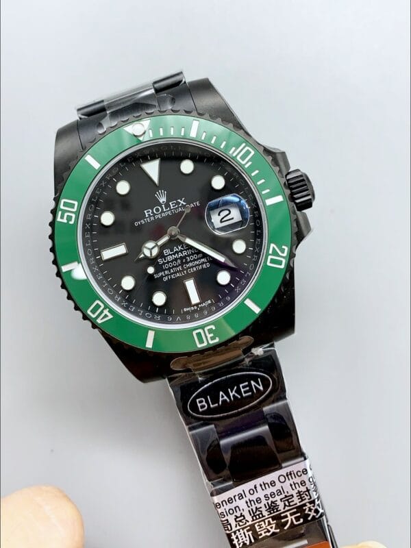ブラーケンサブマリーナー グリーン 41mm 1:1スーパークローン