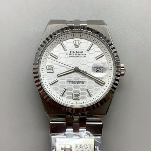 ロレックス ランド・ドゥエラー 127334 スチール ハニカム 40MM（1:1スーパークローン）