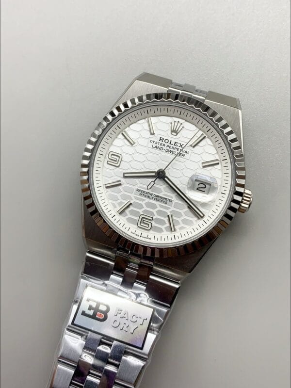 ロレックス ランド・ドゥエラー 127334 スチール ハニカム 40MM（1:1スーパークローン）