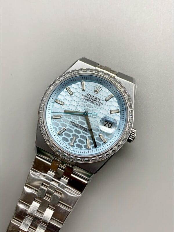 ロレックス ランドドゥエラー 127336 アイスブルーハニカム 40MM（1:1スーパークローン）