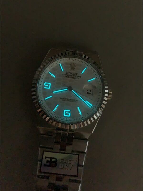 ロレックス ランド・ドゥエラー 127334 スチール ハニカム 40MM（1:1スーパークローン）