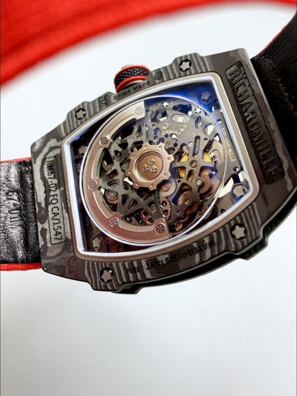 リシャール・ミル RM 67-02 イタリア ブラックカーボンTPT（1:1スーパークローン）