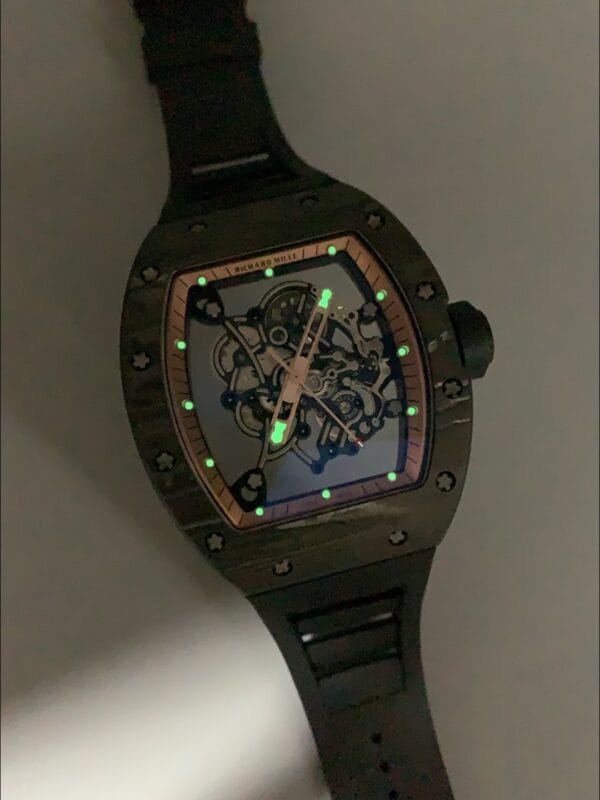 リシャール・ミル RM 055 RM055 CA カーボンファイバー（1:1 スーパークローン）