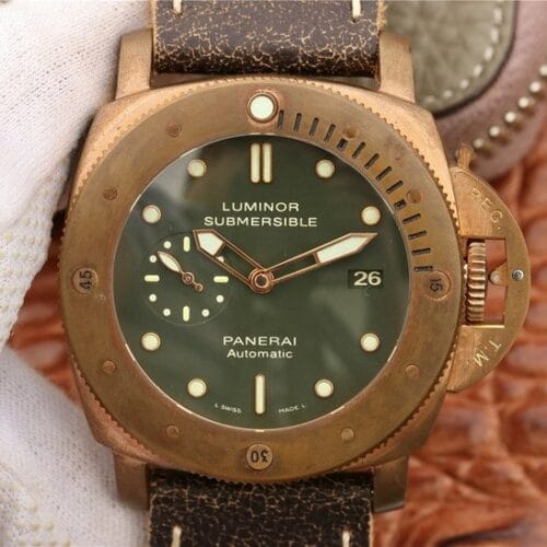 1:1スーパークローン パネライ ルミノール サブマーシブル PAM382 ブロンゾ