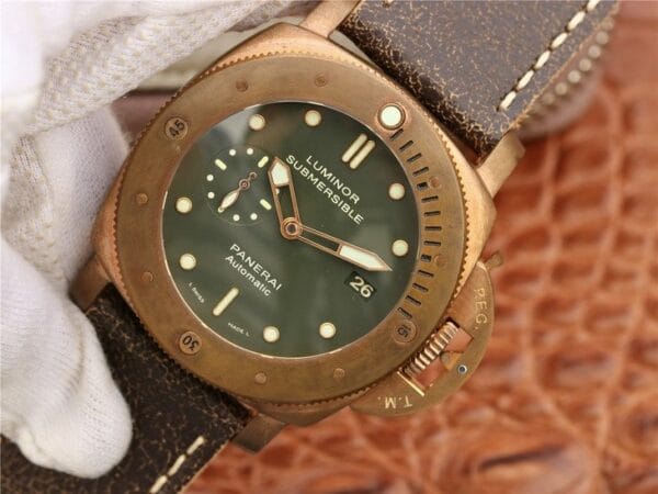 1:1スーパークローン パネライ ルミノール サブマーシブル PAM382 ブロンゾ