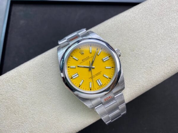 ロレックス オイスターパーペチュアル41 ティファニーブルーダイヤル Ref.124300