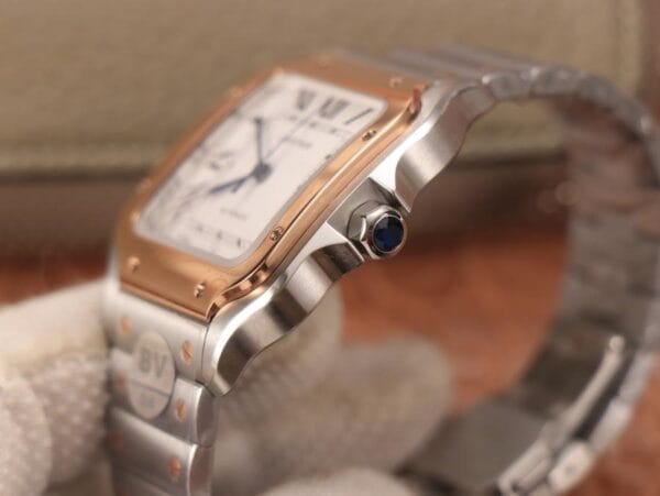カルティエ サントス ドゥ カルティエ 40MM ツートーン – 1:1スーパークローン