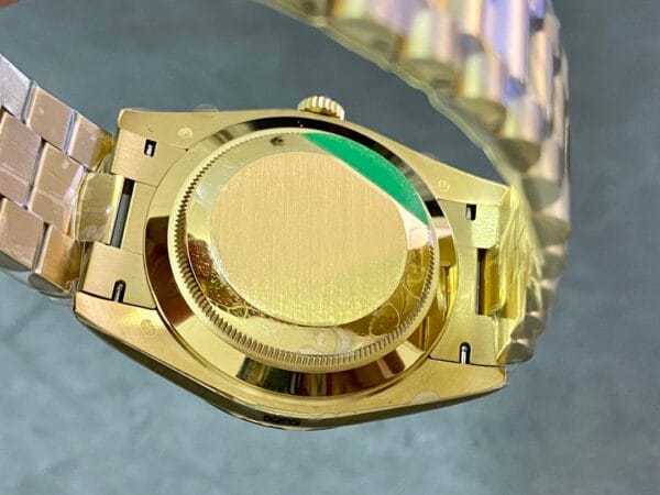 デイデイト ロレックス ウィークリージャーナル 18Kイエローゴールドメッキ カウンターウェイト付き