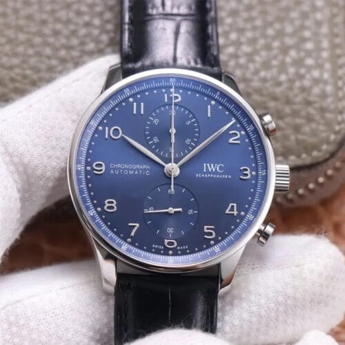 IWCポルトギーゼ クロノグラフ ステンレススチール 1:1スーパークローン