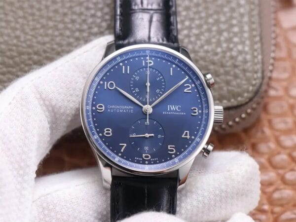 IWCポルトギーゼ クロノグラフ ステンレススチール 1:1スーパークローン