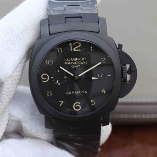パネライ ルミノール1950 GMT トゥットネロ – 1:1スーパークローン