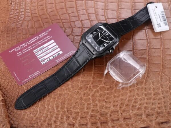 カルティエ サントス DLC S38.5MM径 – 1:1スーパークローン