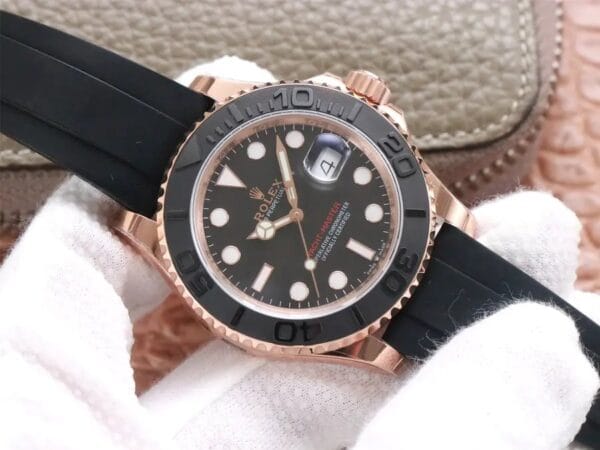 1:1スーパークローン ロレックス ヨットマスター40 オイスター 40MM 18Kエバーローズ