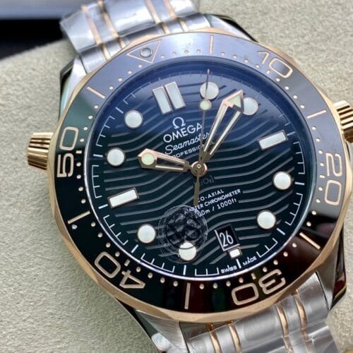 オメガ シーマスター ダイバー 300M 42mm ブラックダイヤル 1:1スーパークローン